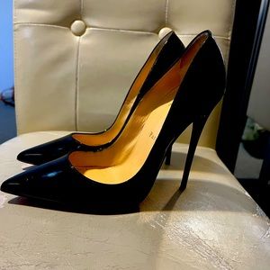 Christian Louboutin So Kate patent